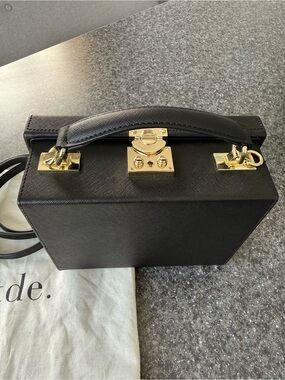 tde. Saffiano leather trunk bag- Mark Cross Aesthetic